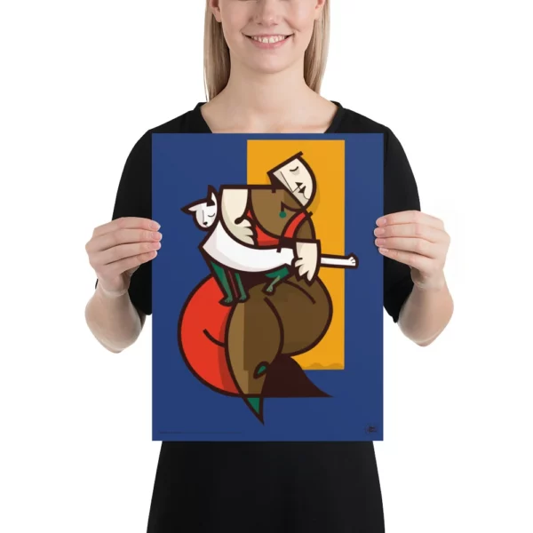 Donna con gatto - immagine 2