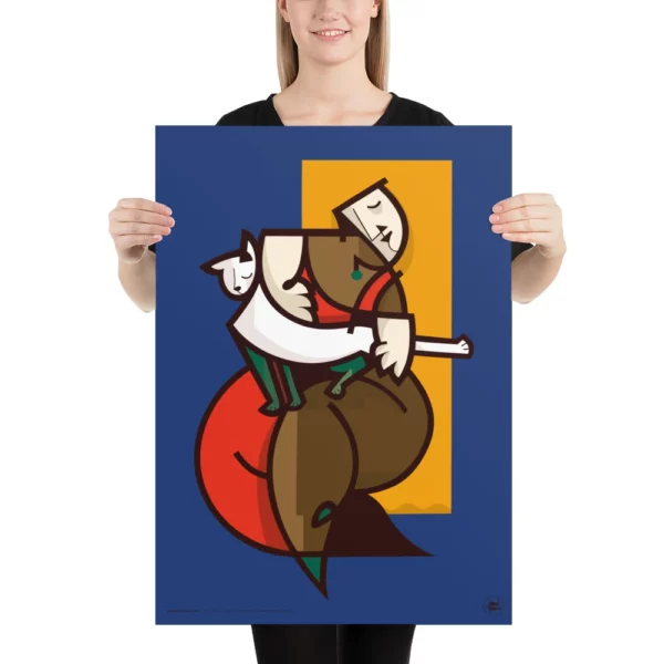 Donna con gatto - immagine 3